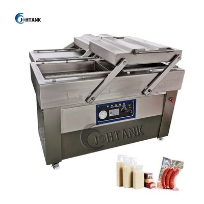 Машина 1.5KW уплотнителя вакуума камеры риса овощей еды двойная