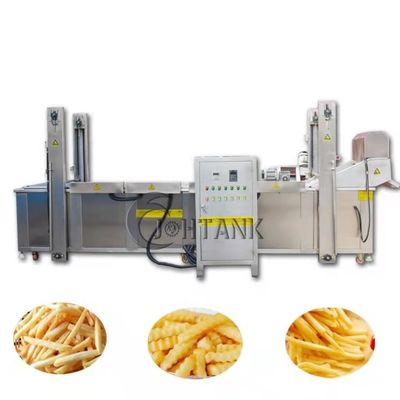 Нержавеющая сталь качества еды Fryer масла нагрева электрическим током непрерывная
