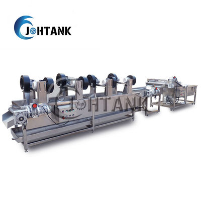 Производственная линия картофеля фри электрического газа замороженная французская, замороженное французское оборудование картофеля фри