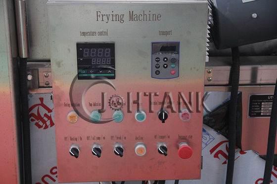 Машина ресторана непрерывная жаря, непрерывный Fryer 1200kg/h для картофельных чипсов