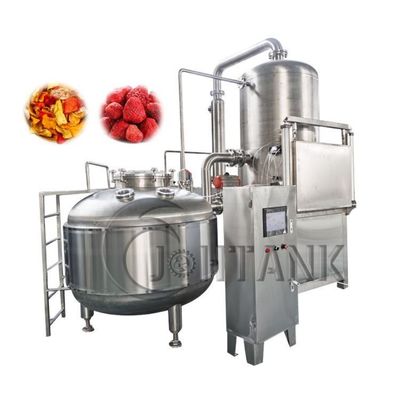 Зажаренный откалывает Fryer SUS304 вакуума французского картофеля фри непрерывный