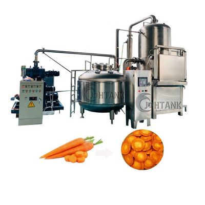 Зажаренный откалывает Fryer SUS304 вакуума французского картофеля фри непрерывный
